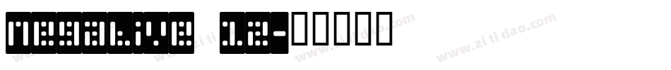 Negative 12字体转换